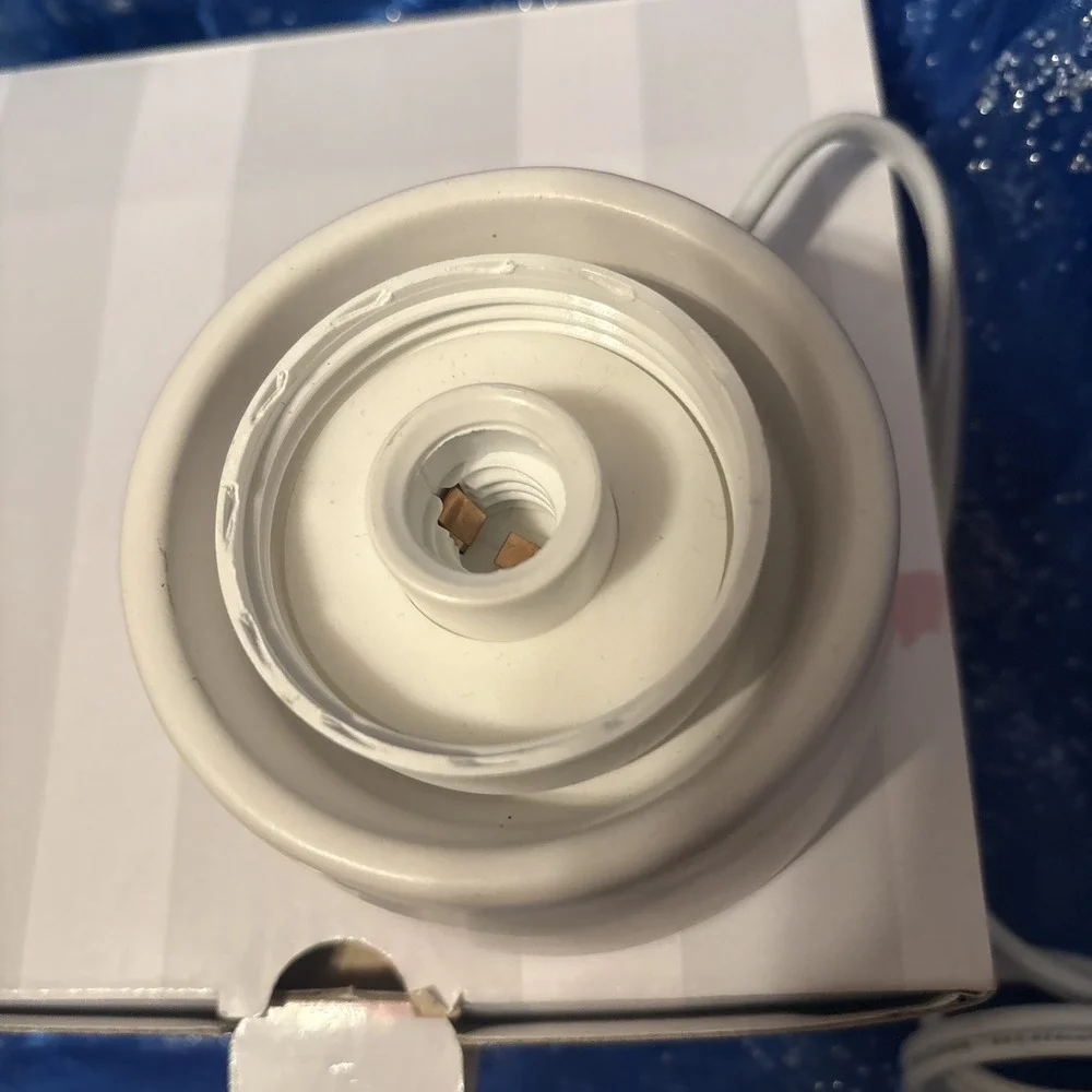 Scentsy Tabletop Base Only For Glass Plug-in Nightlight Warmer With Box And Bulb